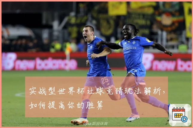 实战型世界杯让球竞猜玩法解析，如何提高你的胜算